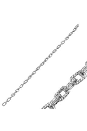 دستبند نقره سفید زنانه 925 عیار Khailo Silver - کد 114867900