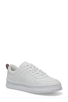 کفش پیاده روی سفید زنانه چرم مصنوعی U.S. Polo Assn. - کد 807702289