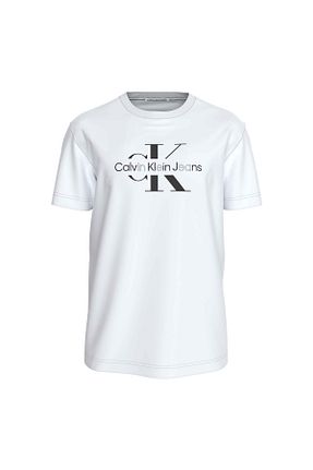 تیشرت سفید مردانه رگولار Calvin Klein - کد 822441758