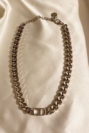 گردنبند جواهر زنانه فلزی کد 822541498