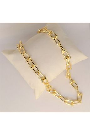 گردنبند جواهر طلائی زنانه فلزی Lal - کد 822533963