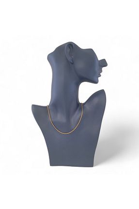 گردنبند استیل ( فولاد ) طلائی زنانه استیل (فولاد) Hedea - کد 822352139
