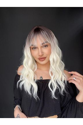 کلاه گیس زرد Suzan Peruk - کد 822440083