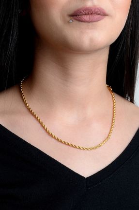 گردنبند جواهر طوسی زنانه فلزی کد 822541803