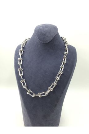گردنبند جواهر زنانه فلزی کد 822532839