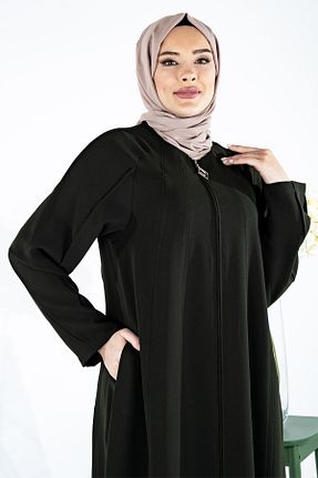 کلاه و ابایا خاکی زنانه بافتنی Beyza - کد 730161474