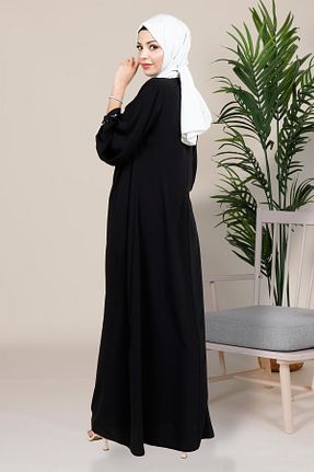 لباس حجاب مشکی زنانه رگولار Beyza - کد 751537995