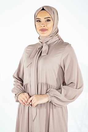 کلاه و ابایا بژ زنانه پنبه ای Beyza - کد 730168039