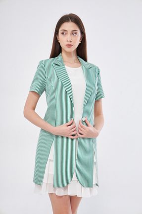 لباس سبز زنانه بافتنی SELAZRA - کد 822635679
