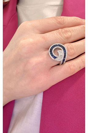 انگشتر برلیان طلائی 14 عیار BERK MÜCEVHERAT - کد 822513426