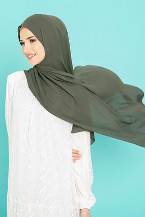 روسری خاکی 70 * 180 Beyza - کد 195493062