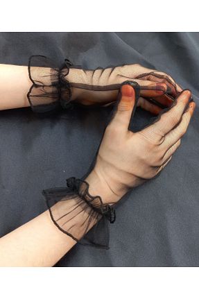 دستکش مشکی بچه گانه پلی استر es moda shop - کد 799459792