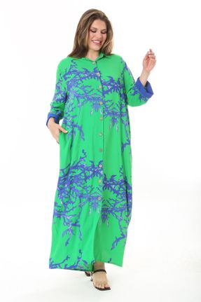 لباس سبز زنانه رگولار بافتنی کد 822830652