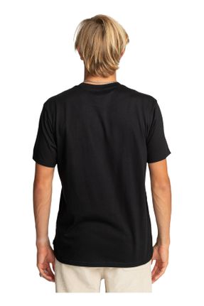 تی شرت مشکی مردانه رگولار یقه گرد کد 822887774
