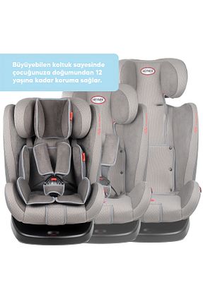 صندلی خودرو طوسی Heyner - کد 42408609