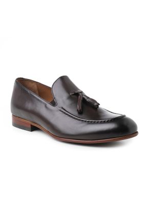 کفش آکسفورد قهوه ای مردانه پاشنه کوتاه ( 4 - 1 cm ) کد 823014402