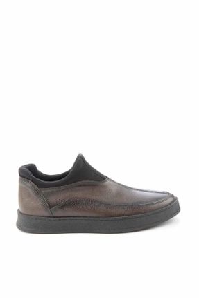 کفش کژوال خاکی مردانه پاشنه کوتاه ( 4 - 1 cm ) پاشنه ساده کد 336354776
