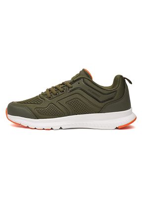 کفش اسنیکر خاکی زنانه بند دار hummel - کد 822473210