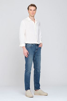 شلوار جین نارنجی مردانه رگولار Pantamo Jeans - کد 288522969