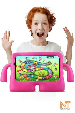 کیف تبلت صورتی Apple Uyumlu Nezih Case - کد 469865201