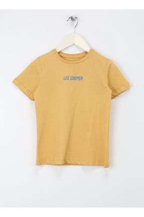 تی شرت زرد مردانه رگولار کد 823023622