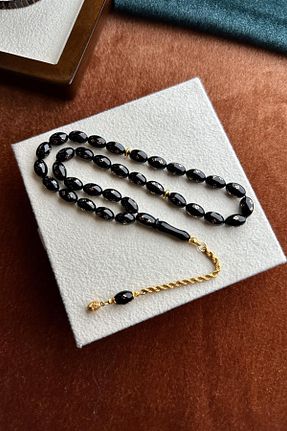 تسبیح مشکی سنگ اولتو dergah tesbih - کد 746389028