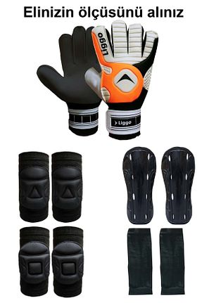 دستکش دروازه بانی نارنجی بچه گانه Liggo - کد 41199277