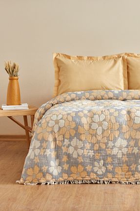 روتختی دونفره زرد پنبه ای Karaca Home - کد 823029352
