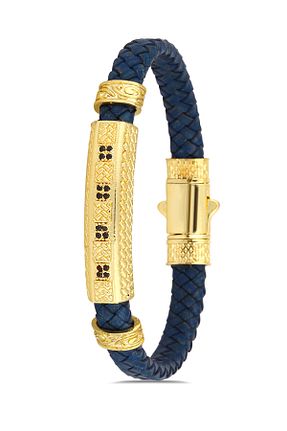 دستبند جواهر مردانه زیرکن cheetah quality - کد 823108708