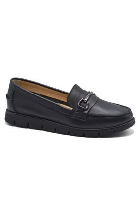 کفش آکسفورد مشکی زنانه پاشنه کوتاه ( 4 - 1 cm ) کد 823521273