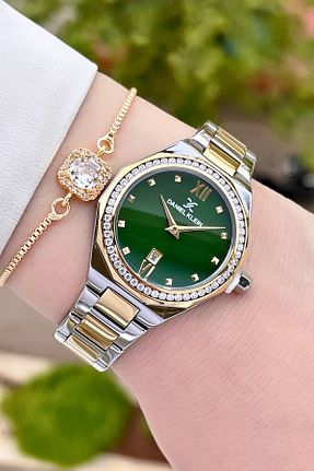 ساعت مچی طلائی زنانه 31-34 میلی متر Daniel Klein - کد 823529401