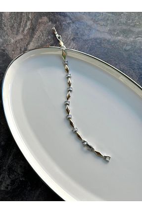 دستبند استیل (فولاد) طلائی زنانه استیل (فولاد) Nera Accessories - کد 823536386