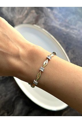 دستبند استیل (فولاد) طلائی زنانه استیل (فولاد) Nera Accessories - کد 823536386