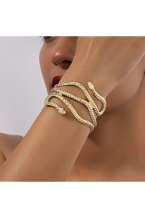 دستبند جواهر طلائی زنانه کد 788317430