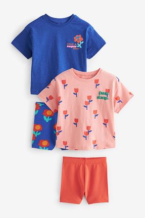 ست بالاتنه و پائین تنه آبی بچه گانه بافتنی Next Baby - کد 823227723