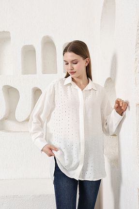 تونیک نباتی زنانه بافتنی MD trend - کد 823229072
