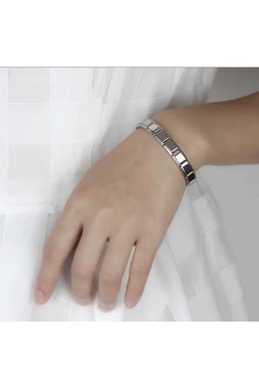 دستبند استیل متالیک زنانه فولاد ( استیل ) کد 823241292