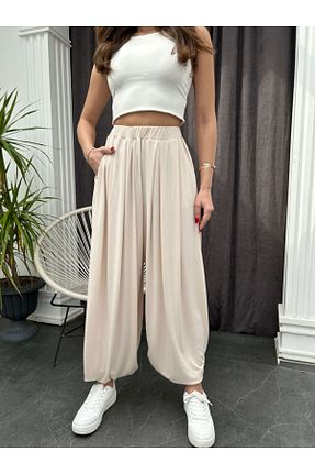 شلوار طوسی زنانه پنبه ای Elif Özbey Butik - کد 815964699
