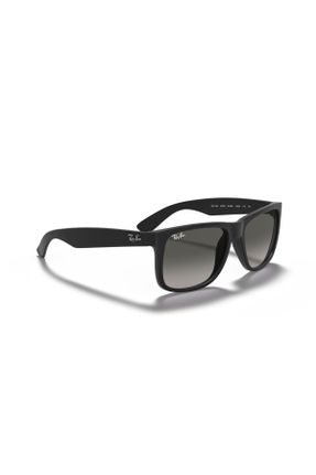 عینک آفتابی مشکی مردانه 55 UV400 ترکیبی مات هندسی کد 731454