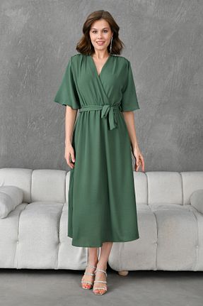 لباس خاکی زنانه بافتنی bayansepeti - کد 823260451