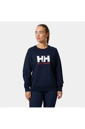 سوئیشرت سرمه ای زنانه چاپی Helly Hansen - کد 823531333