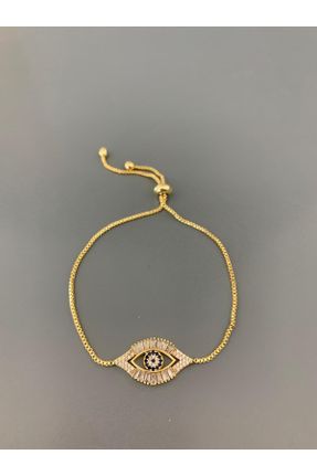 دستبند جواهر طلائی زنانه کد 648459883