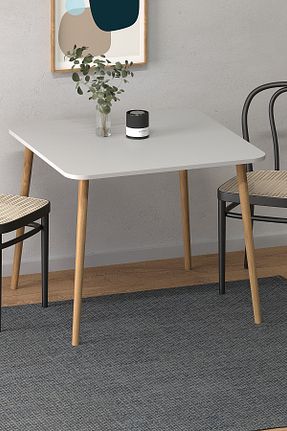 میز آشپزخانه سفید Suntalam Monte Sehpa - کد 656093188