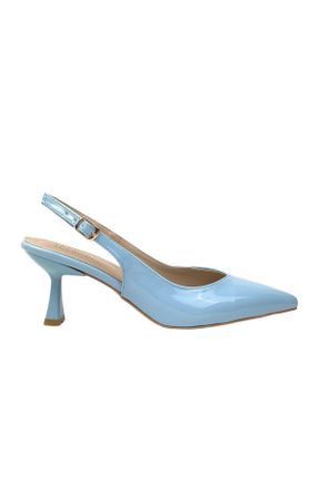 کفش پاشنه بلند کلاسیک بژ زنانه پاشنه نازک پاشنه متوسط ( 5 - 9 cm ) کد 813443376