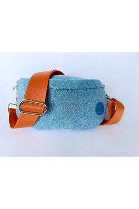 کیف دوشی نارنجی زنانه پنبه پلی استر Wagna - کد 823558921