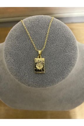 گردنبند جواهر طلائی زنانه پوشش زاماک کد 823582229