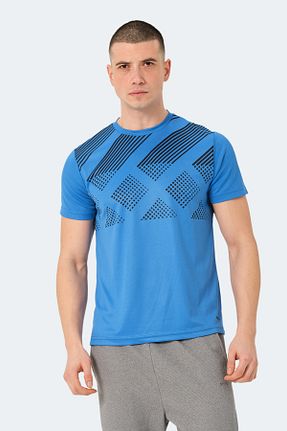 تیشرت اسپرت آبی مردانه رگولار Slazenger - کد 823795326