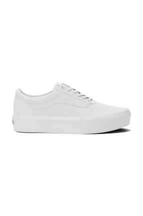 کفش کژوال سفید زنانه پاشنه کوتاه ( 4 - 1 cm ) پاشنه ساده کد 649478918