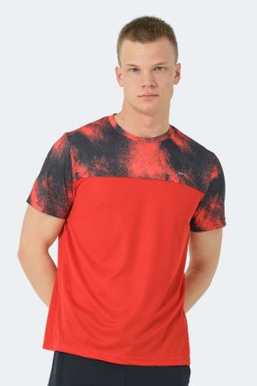 تی شرت قرمز مردانه رگولار کد 823795231