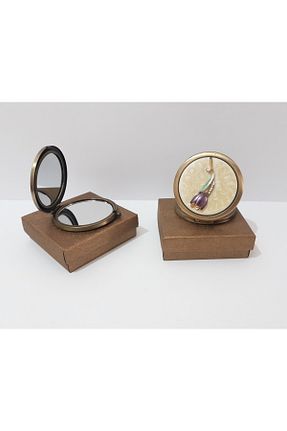 آینه رنگی فلزی renkli çiçekler - کد 823895681